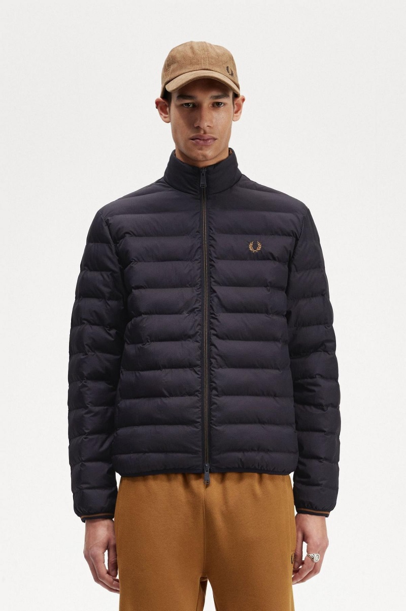 Manteaux Fred Perry Insulated Homme Bleu Marine | LFRSX77780