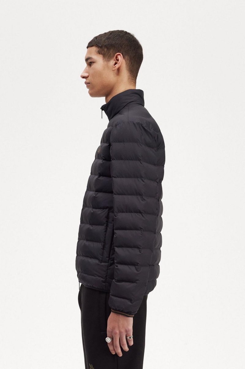 Manteaux Fred Perry Insulated Homme Noir | BFRSD62044