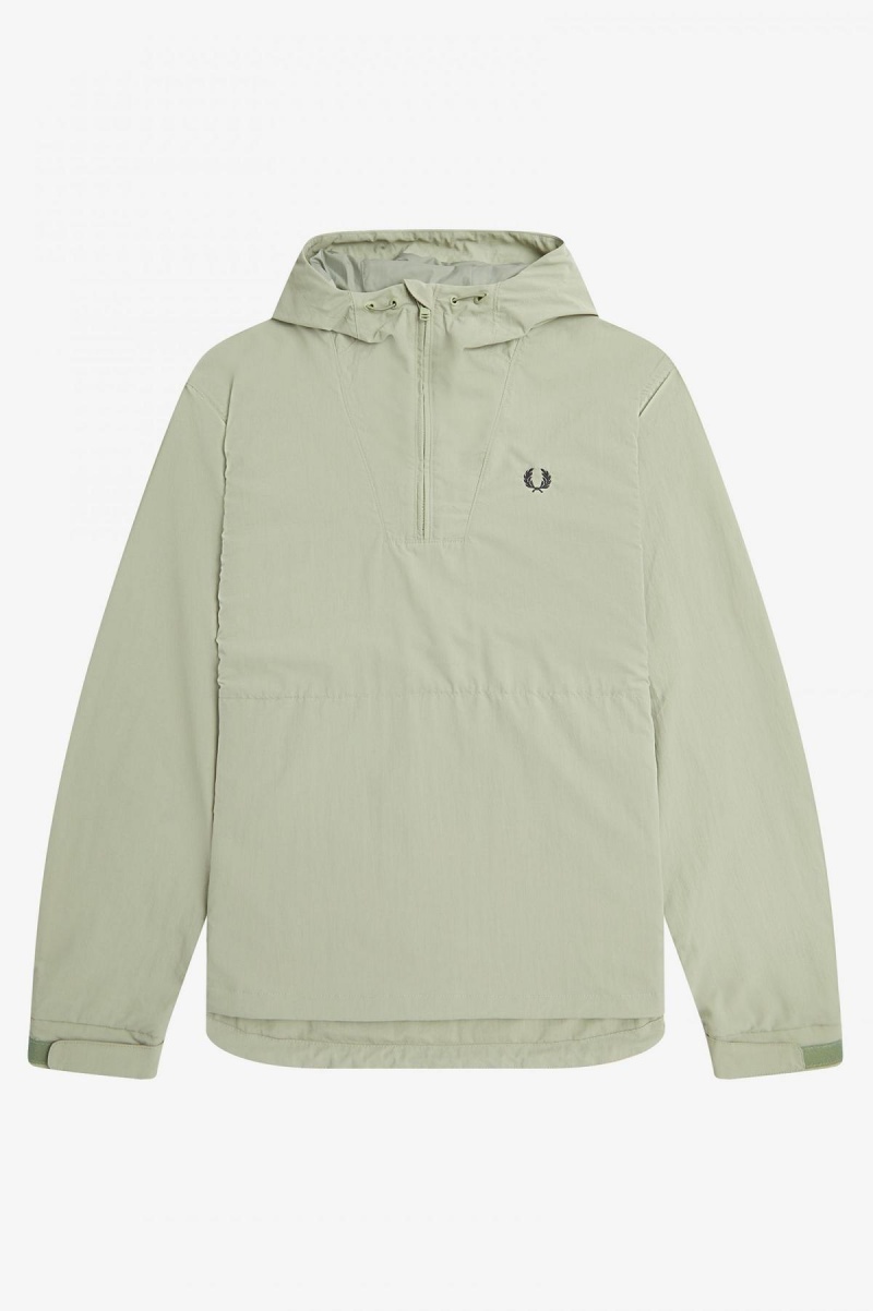 Manteaux Fred Perry Overhead Shell Homme Seagrass | SFRNY97042