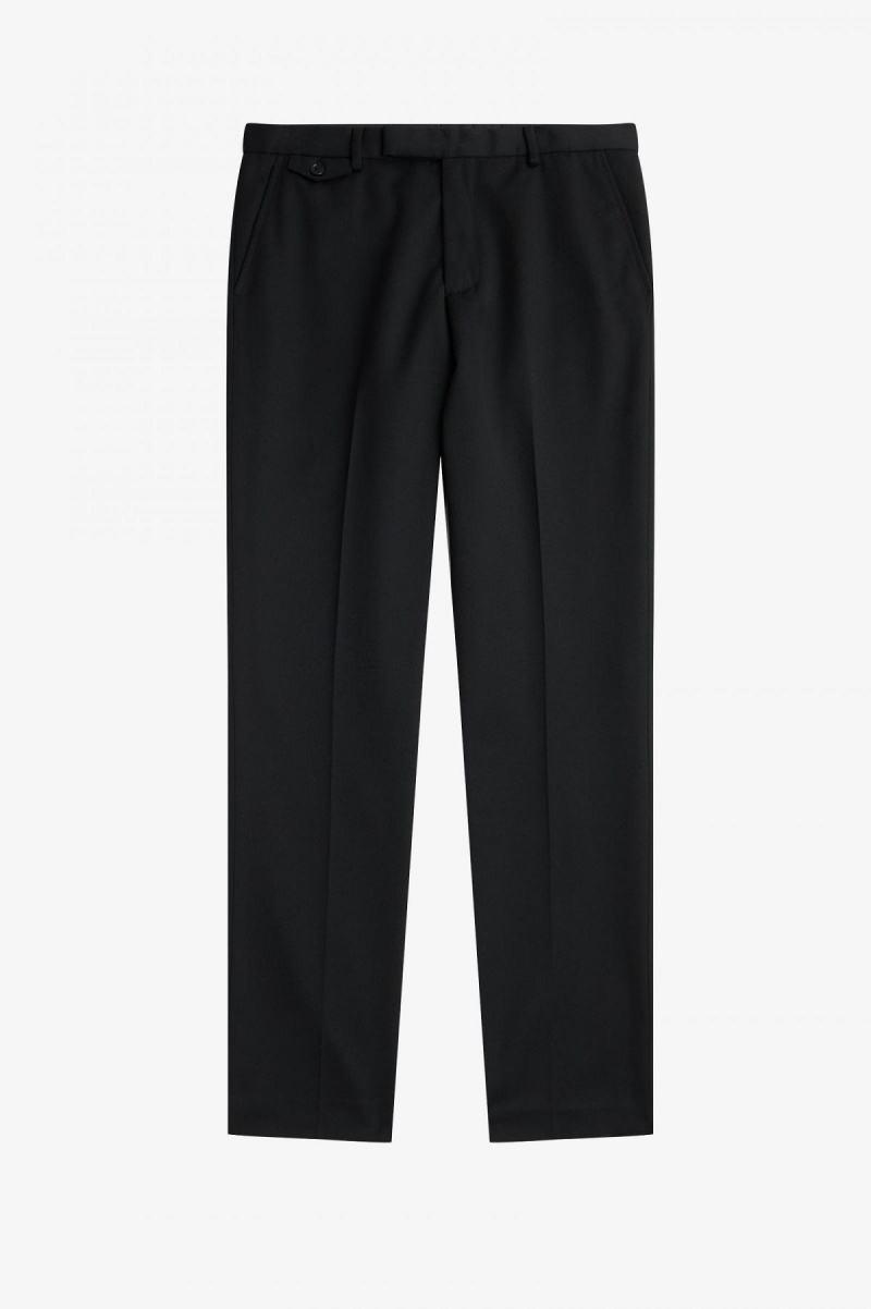 Pantalons Fred Perry Archive Tailored Trousers Homme Noir | LFRTR99839