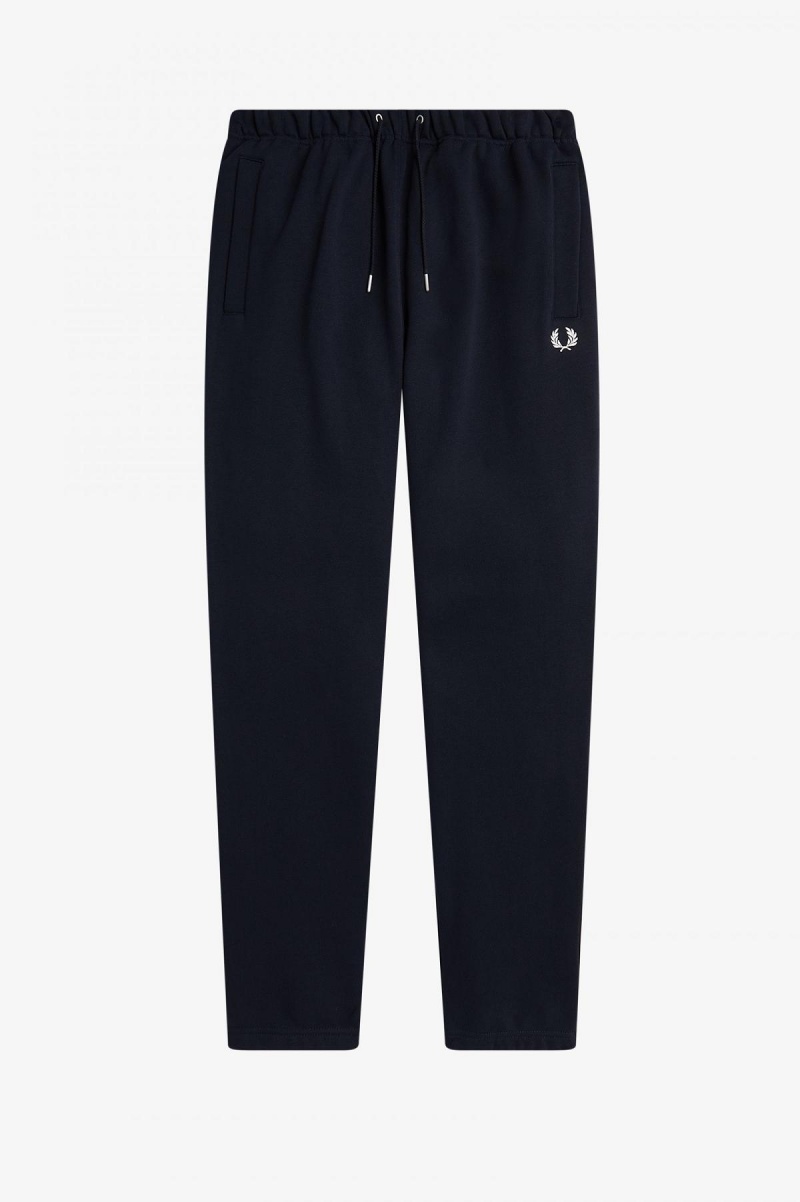 Pantalons Fred Perry Loopback Sweatpant Homme Bleu Marine | ZFRMJ60682