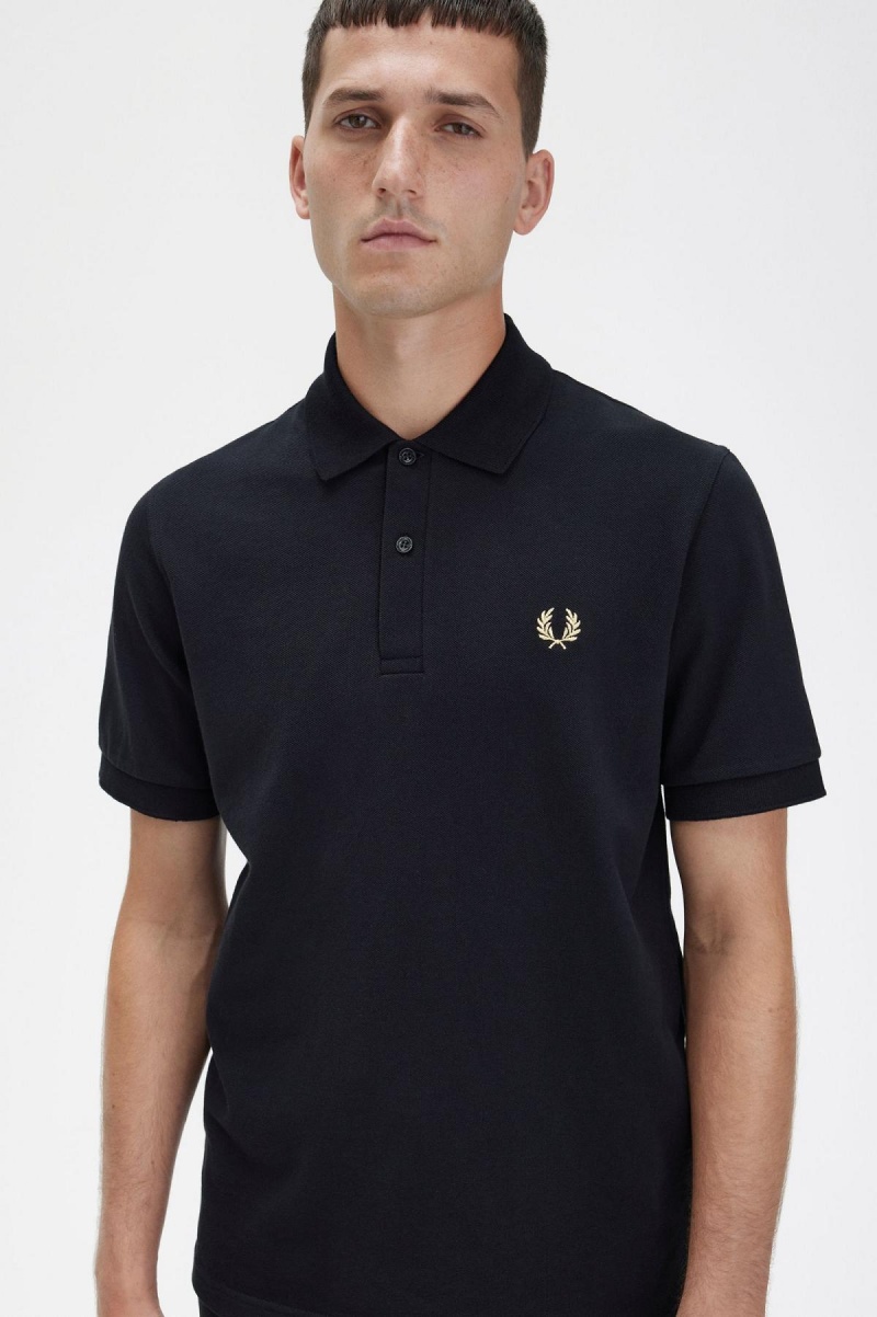 Polos Fred Perry M3 Homme Noir | FRCIF69332