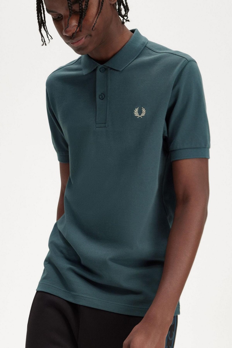 Polos Fred Perry M6000 Homme Bleu Noir | FRCIF74820