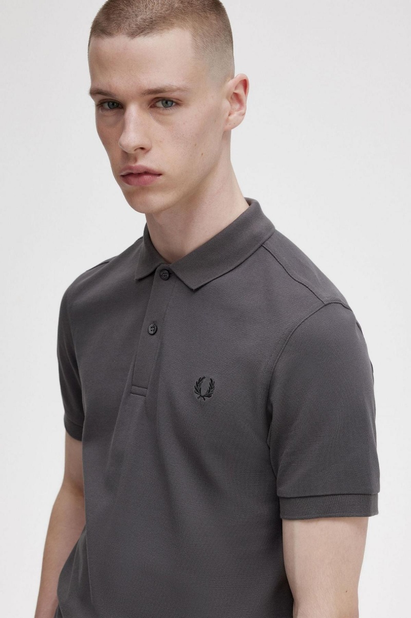 Polos Fred Perry M6000 Homme Noir | XFRBH95145