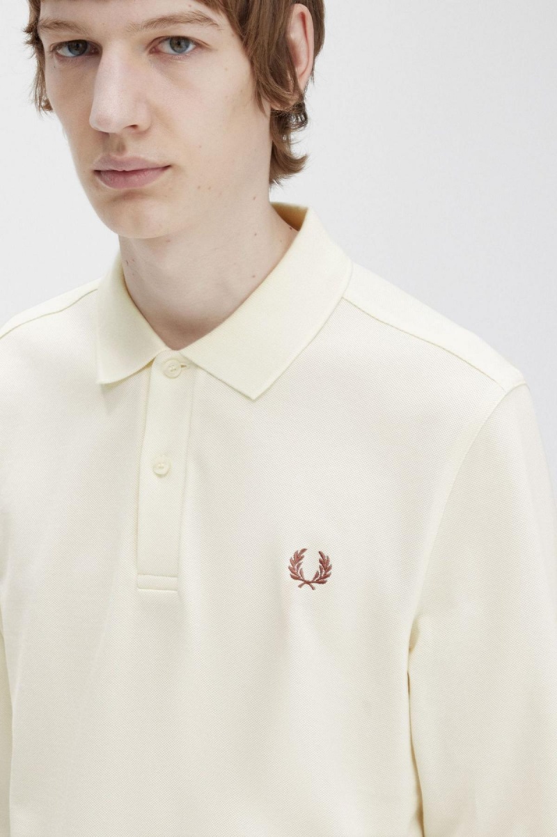 Polos Fred Perry M6006 Homme Marron | MFRHR23817