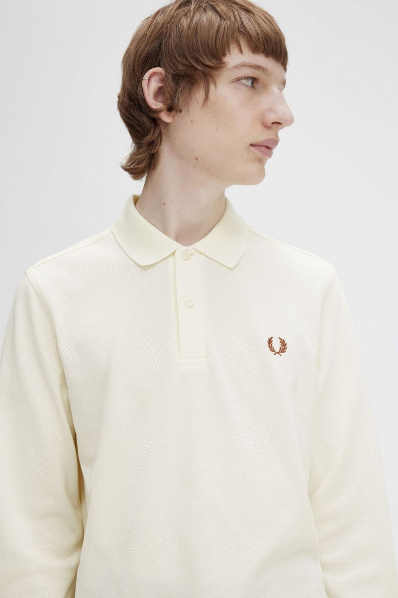 Polos Fred Perry M6006 Homme Marron | MFRHR23817