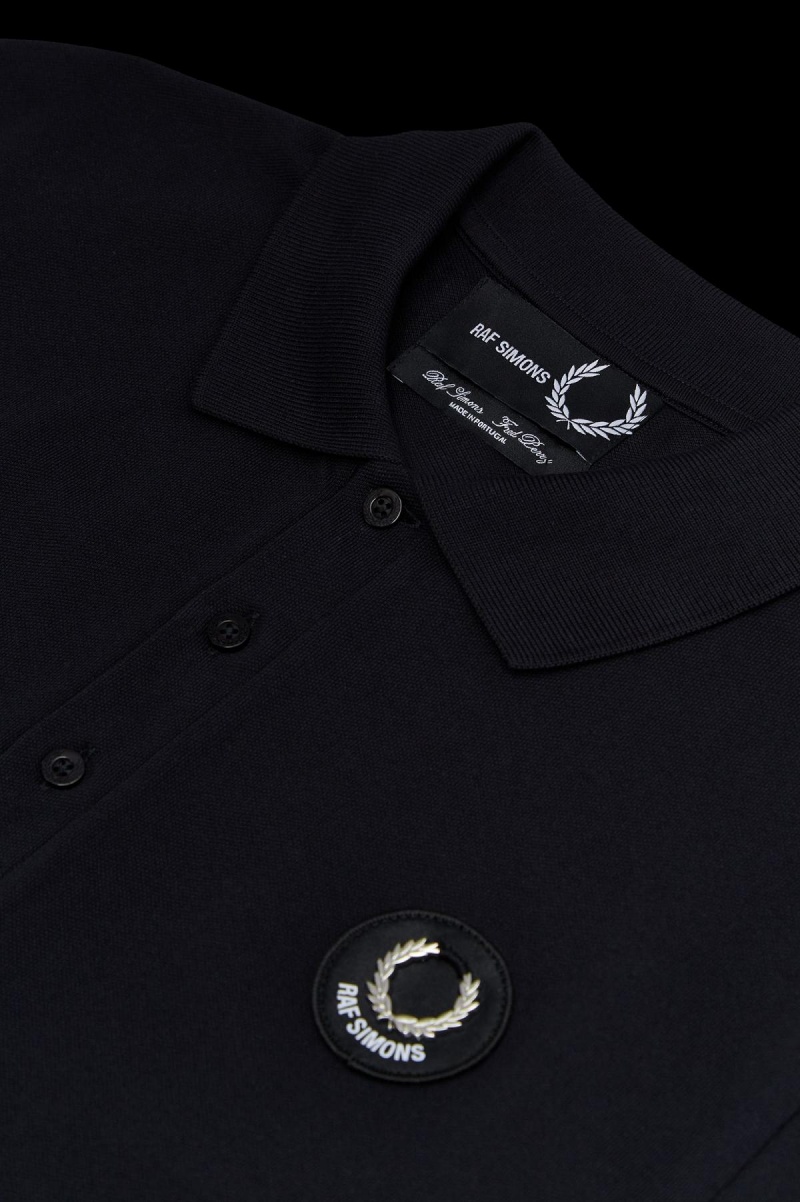 Polos Fred Perry Slim Fit Polo Shirt Homme Noir | FRQCS10164