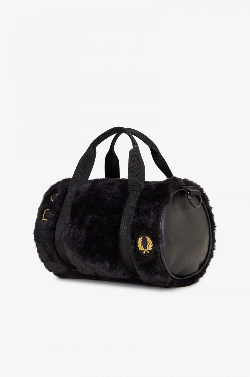 Sac Fred Perry Mini Barrel Accessories Noir | FRDFL25393