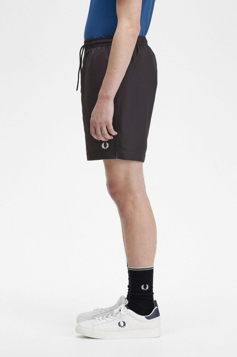 Short Fred Perry Classiche Homme Noir | FRDFL14665