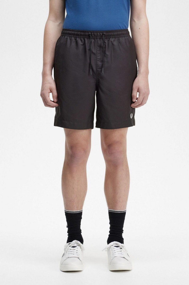 Short Fred Perry Classiche Homme Noir | FRDFL14665