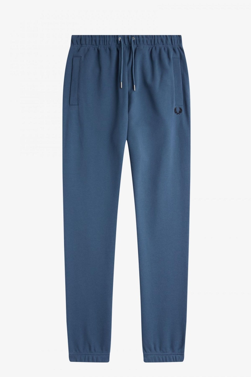 Survêtement Fred Perry Loopback Sweatpants Homme Bleu | FRFRX76054